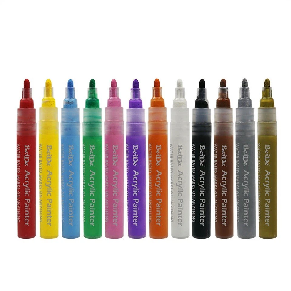 75 Colors Acrylic Paint Markers
