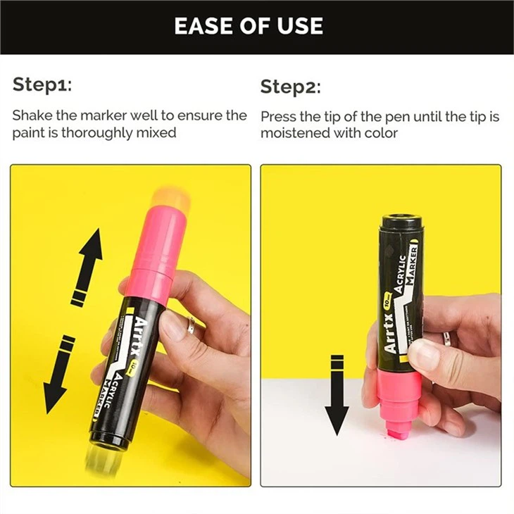 Art 30 Colors Acrylic Paint Pens For Rock Painting