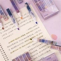 5pcs Set Special Printing Highlighter