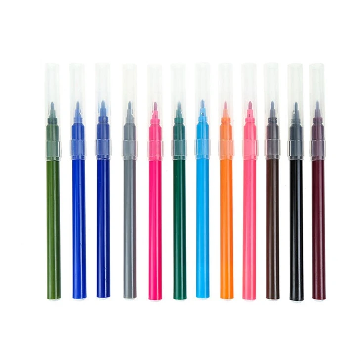 Water Color Brush Marker Pens