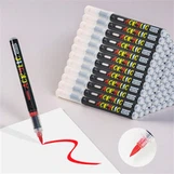 Brush Tip Straight Liquid Acrylic Marker